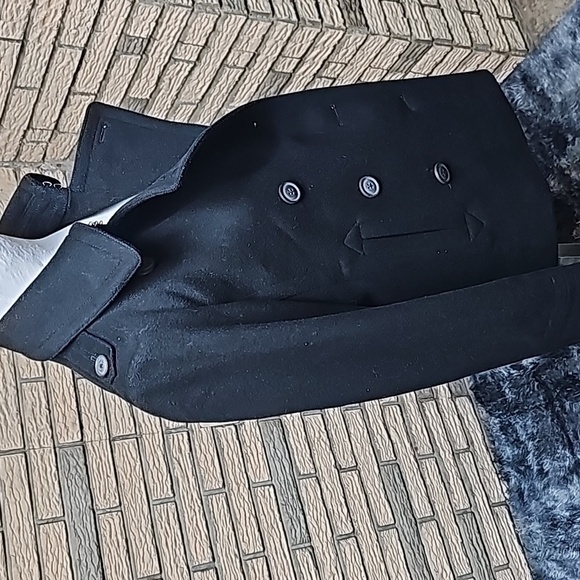 J.CREW Ladies Wool Coat Sz M Excellent condition Black - Picture 5 of 16